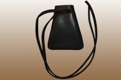 Wide Leather Medicine Pouch
