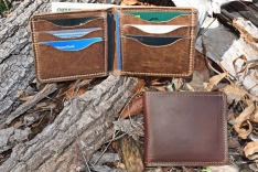 Horween Leather Bifold Wallet
