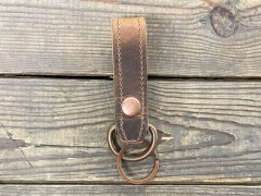 Copper Rough & Tough Leather Custom Deluxe Key Loop (Bundle Price Available)