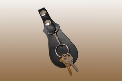 Leather Uniform Key Ring