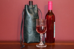 Leather Wine Bag