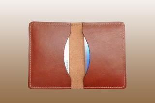 Horween leather Card Case