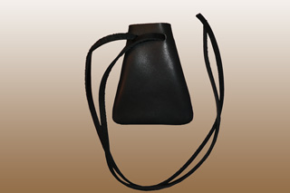 Wide Leather Medicine Pouch