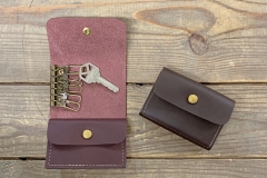 Single Leather Key Case