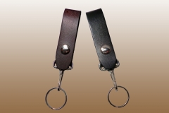 Wide Leather Key Loop