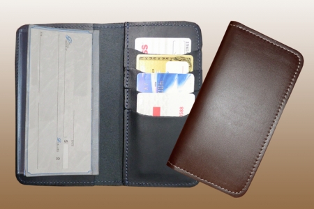 Leather Checkbook Covers