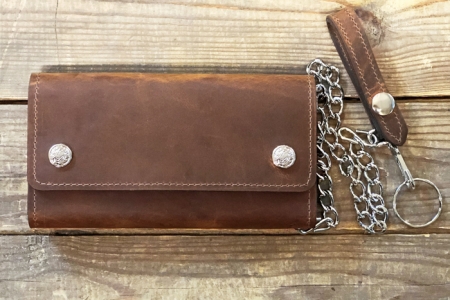 Copper Rough & Tough Credit Card Trucker Wallet: North Star