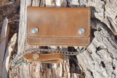 Horween Leather Small Trucker Wallet