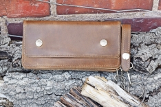 Horween Leather Trucker Wallet