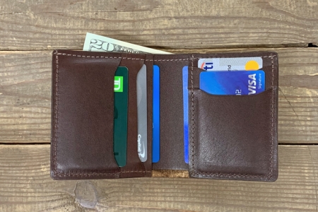 Men's Bifold Top Grain Leather Wallet