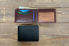Window Front Pocket Premium Leather Wallet