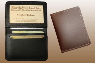 Leather ID Case Wallet