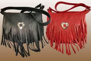 Mini Leather Fringe bag
