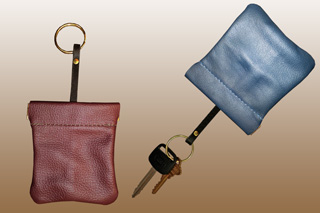 Snap Leather Key Pouch: North Star Leather Co.